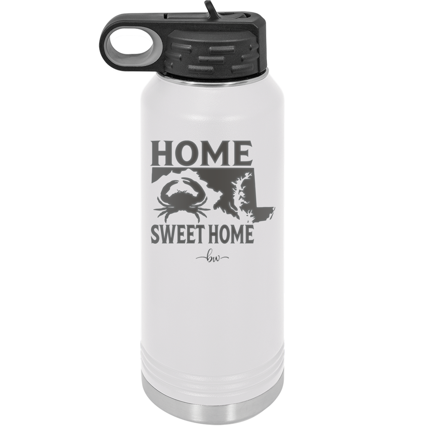 Home Sweet Home Maryland - Laser Engraved Stainless Steel Drinkware - 1033 -