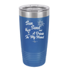 Sun Sand and a Drink in My Hand - Laser Engraved Stainless Steel Drinkware - 1034 -