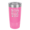 The Beach is My Happy Place - Laser Engraved Stainless Steel Drinkware - 1101 -