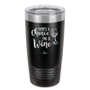 There's a Chance this is Wine - Laser Engraved Stainless Steel Drinkware - 1102 -