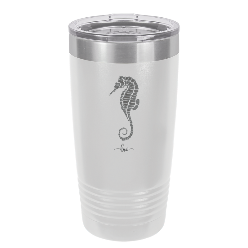 Seahorse - Laser Engraved Stainless Steel Drinkware - 1107 -