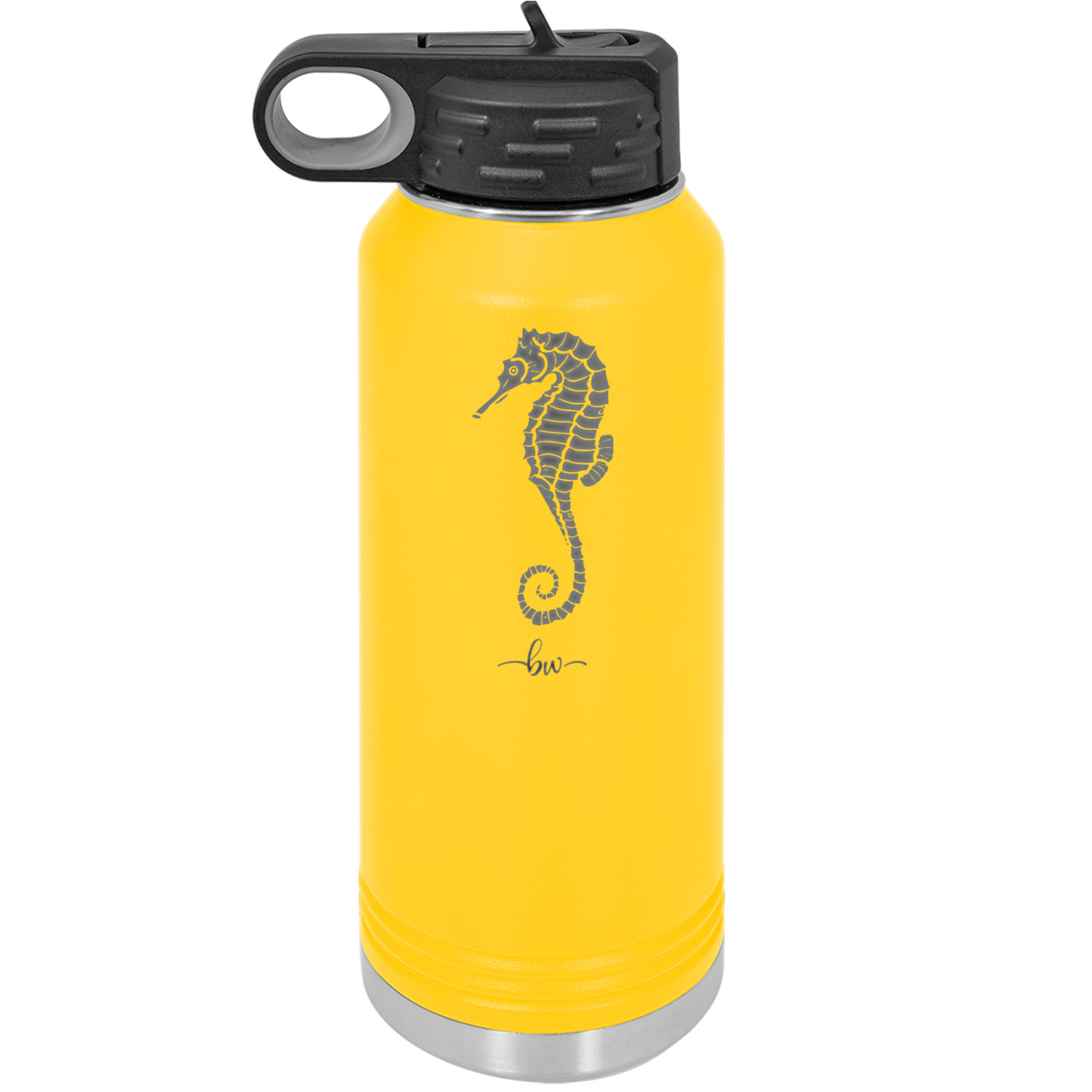 Seahorse - Laser Engraved Stainless Steel Drinkware - 1107 -