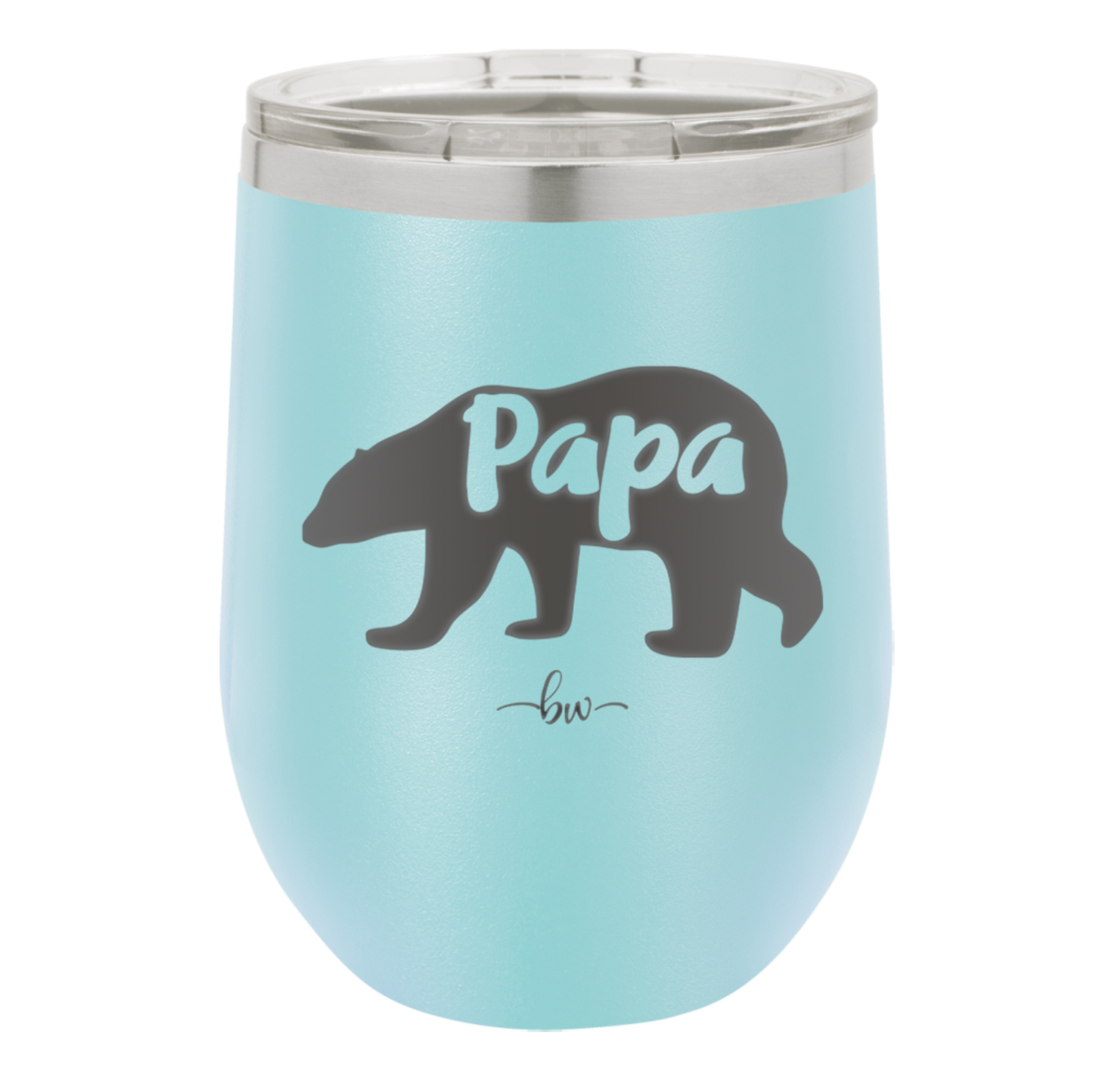 Papa Bear - Laser Engraved Stainless Steel Drinkware - 1140 -