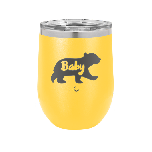 Baby Bear - Laser Engraved Stainless Steel Drinkware - 1143 -