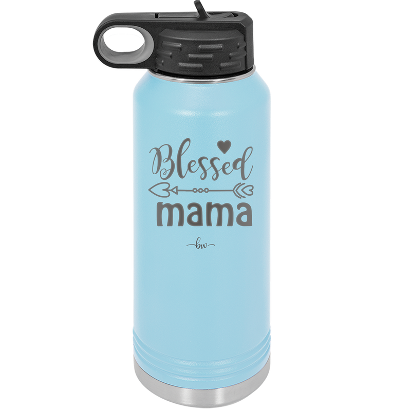 Blessed Mama - Laser Engraved Stainless Steel Drinkware - 1162 -