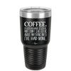 Coffee Spelled Backwards is Eeffoc - Laser Engraved Stainless Steel Drinkware - 1198 -