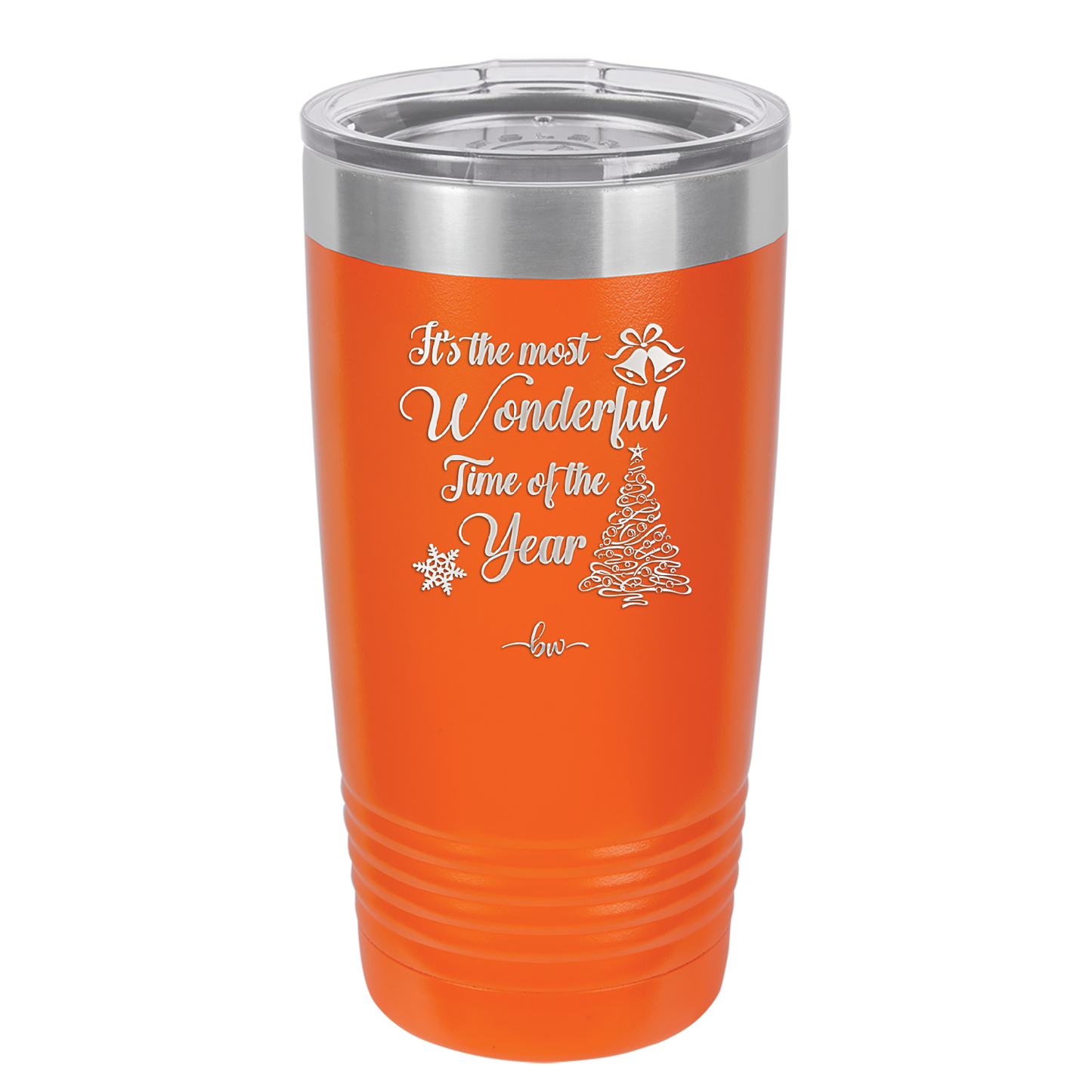 The Most Wonderful Time of the Year - Laser Engraved Stainless Steel Drinkware - 1238 -