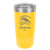 I'd Rather Be Fishing Bass - Laser Engraved Stainless Steel Drinkware - 1247 -