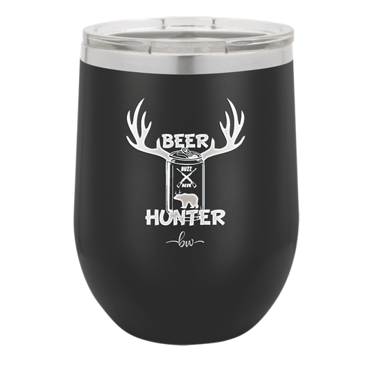 Beer Hunter - Laser Engraved Stainless Steel Drinkware - 1297 -
