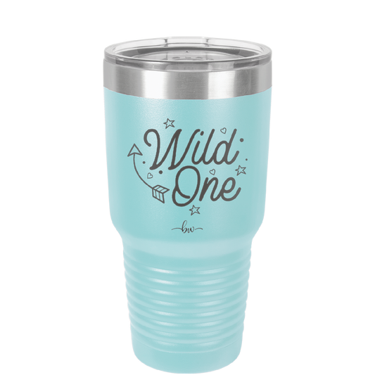 Wild One - Laser Engraved Stainless Steel Drinkware - 1366 -