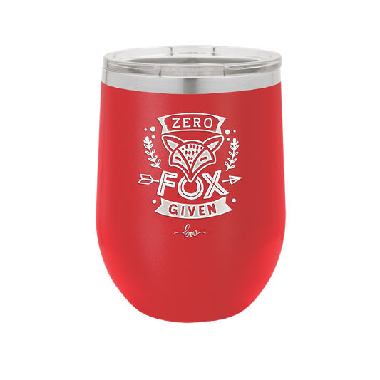 Zero Fox Given - Laser Engraved Stainless Steel Drinkware - 1375 -