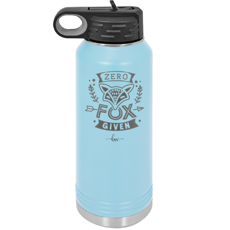 Zero Fox Given - Laser Engraved Stainless Steel Drinkware - 1375 -