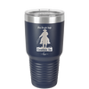 When Life Gets Tough Cowboy Up - Laser Engraved Stainless Steel Drinkware - 1385 -