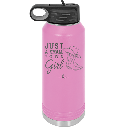 Just a Small Town Girl - Laser Engraved Stainless Steel Drinkware - 1391 -