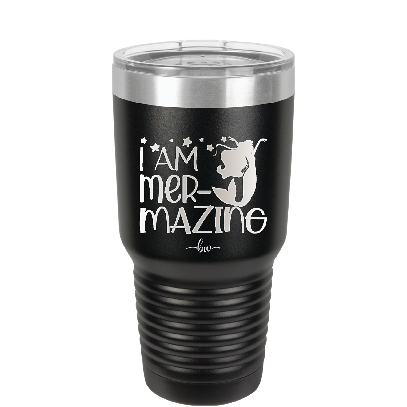 I Am Mermazing 3 - Laser Engraved Stainless Steel Drinkware - 1405 -
