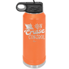 On Cruise Control Ship - Laser Engraved Stainless Steel Drinkware - 1431 -