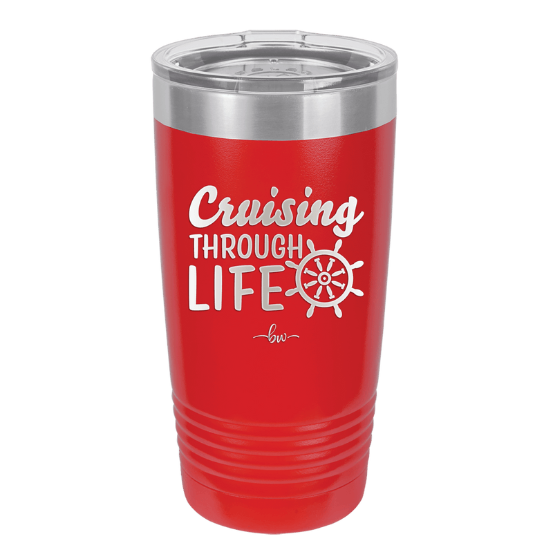 Cruising Through Life Cruise 2 - Laser Engraved Stainless Steel Drinkware - 1435 -