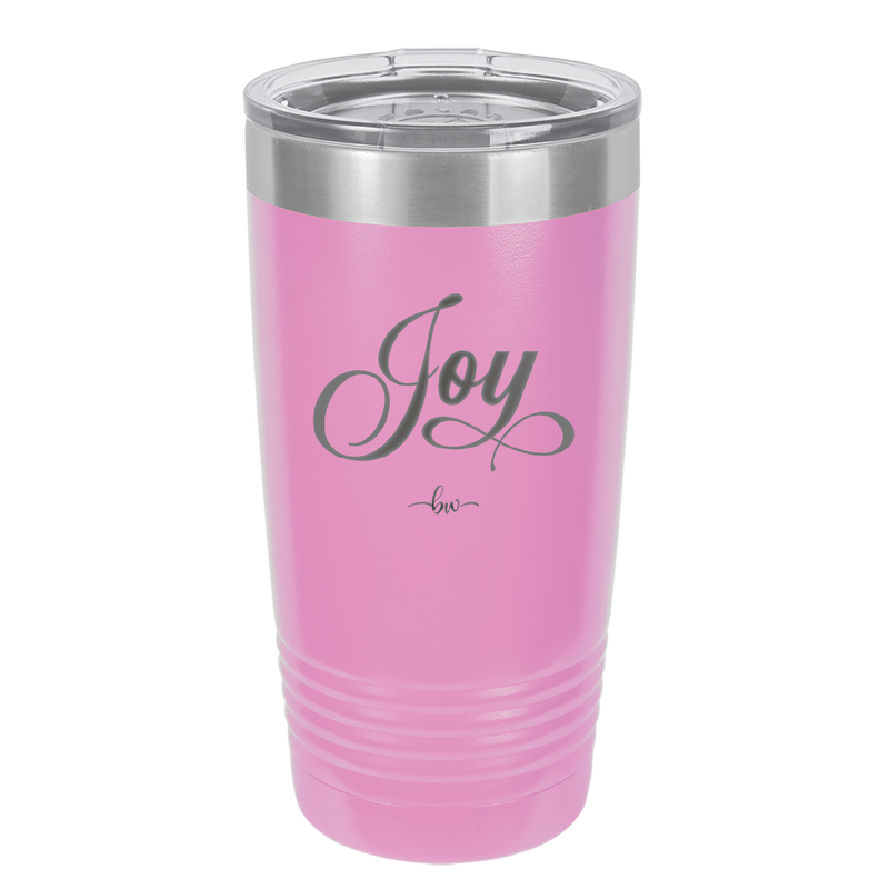 Joy Script - Laser Engraved Stainless Steel Drinkware - 1442 -
