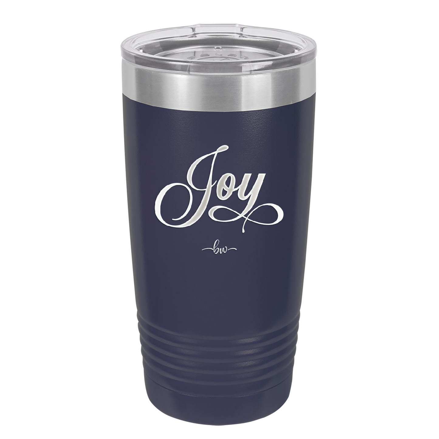 Joy Script - Laser Engraved Stainless Steel Drinkware - 1442 -