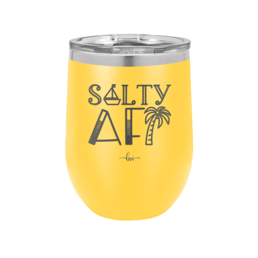 Salty AF 1 - Laser Engraved Stainless Steel Drinkware - 1464 -