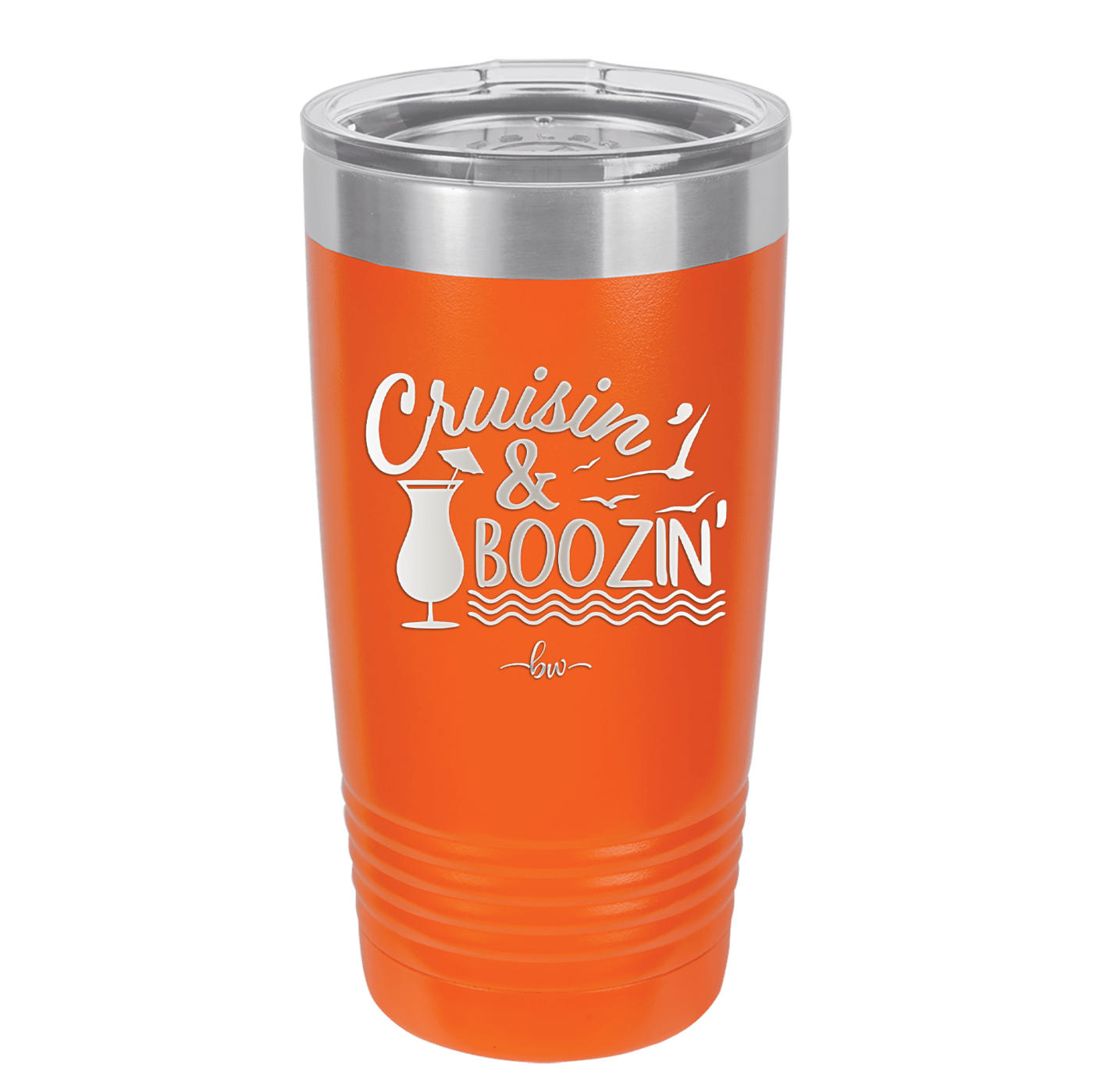 Cruisin and Boozin Cruise 3 - Laser Engraved Stainless Steel Drinkware - 1468 -