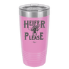 Heifer Please Polka Dots - Laser Engraved Stainless Steel Drinkware - 1508 -