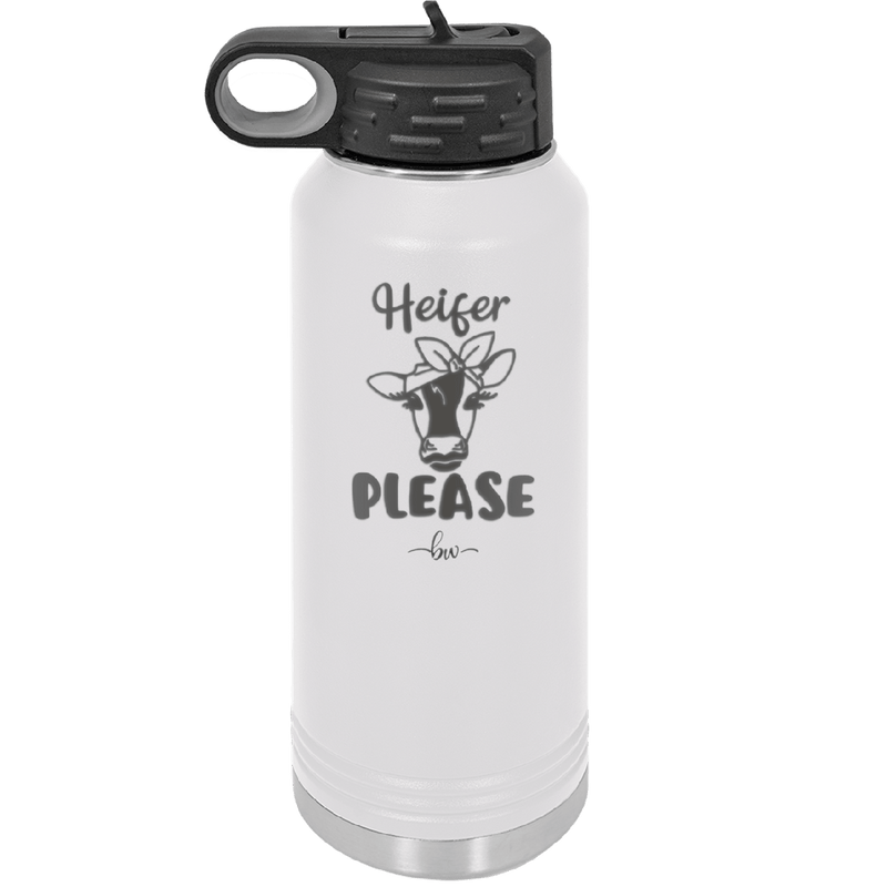 Heifer Please Bow - Laser Engraved Stainless Steel Drinkware - 1509 -