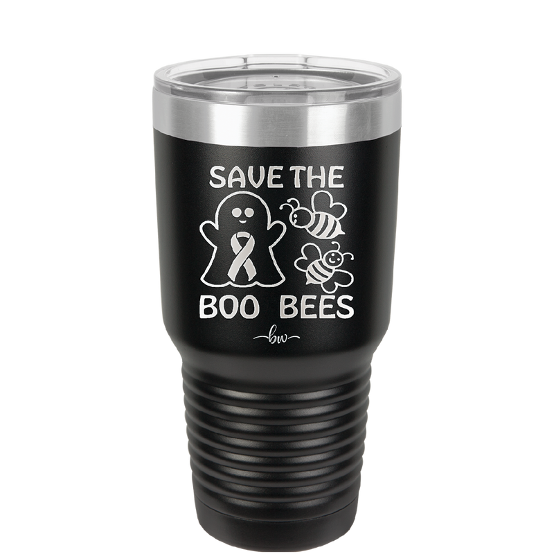 Save The Boo Bees Cancer - Laser Engraved Stainless Steel Drinkware - 1527 -
