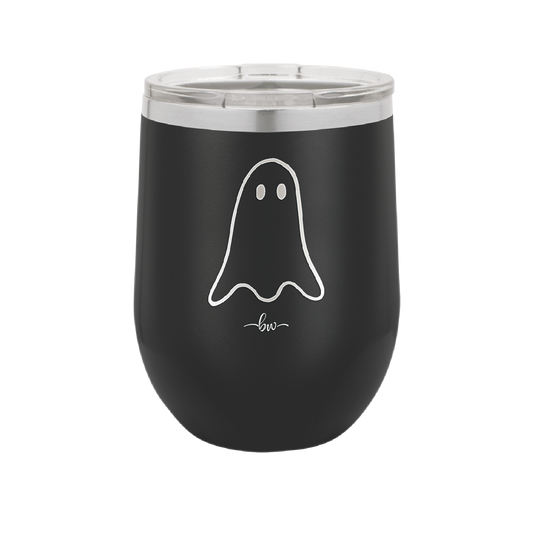 Ghost Guy - Laser Engraved Stainless Steel Drinkware - 1529 -