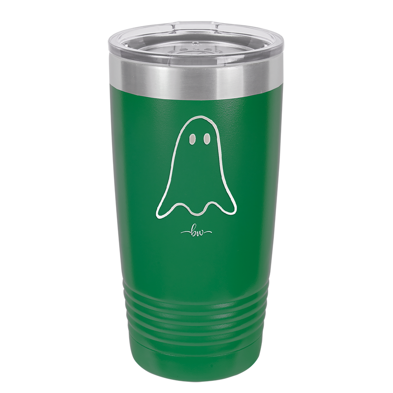 Ghost Guy - Laser Engraved Stainless Steel Drinkware - 1529 -