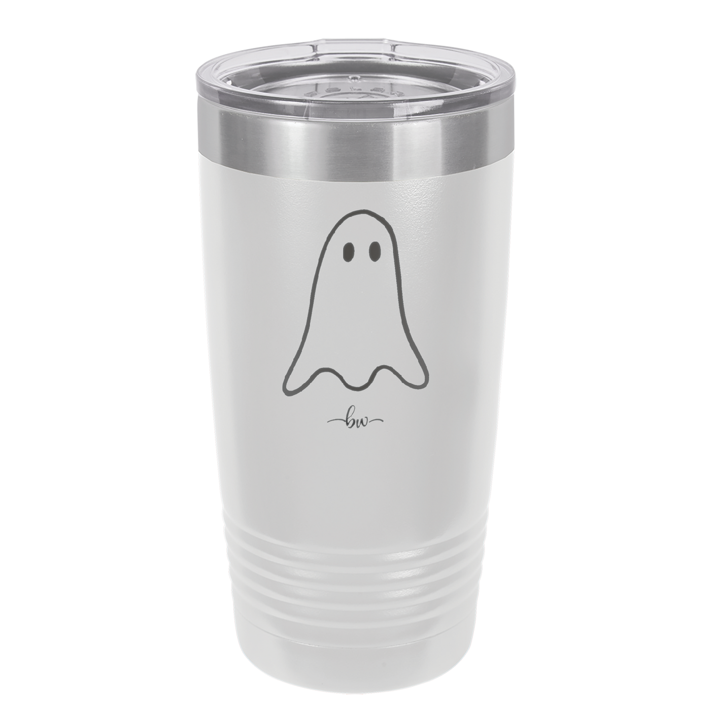 Ghost Guy - Laser Engraved Stainless Steel Drinkware - 1529 -