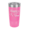 Happiness is Being a Mimi - Laser Engraved Stainless Steel Drinkware - 1549 -