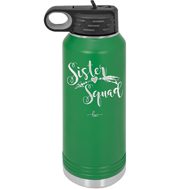 Sister Squad - Laser Engraved Stainless Steel Drinkware - 1555 -