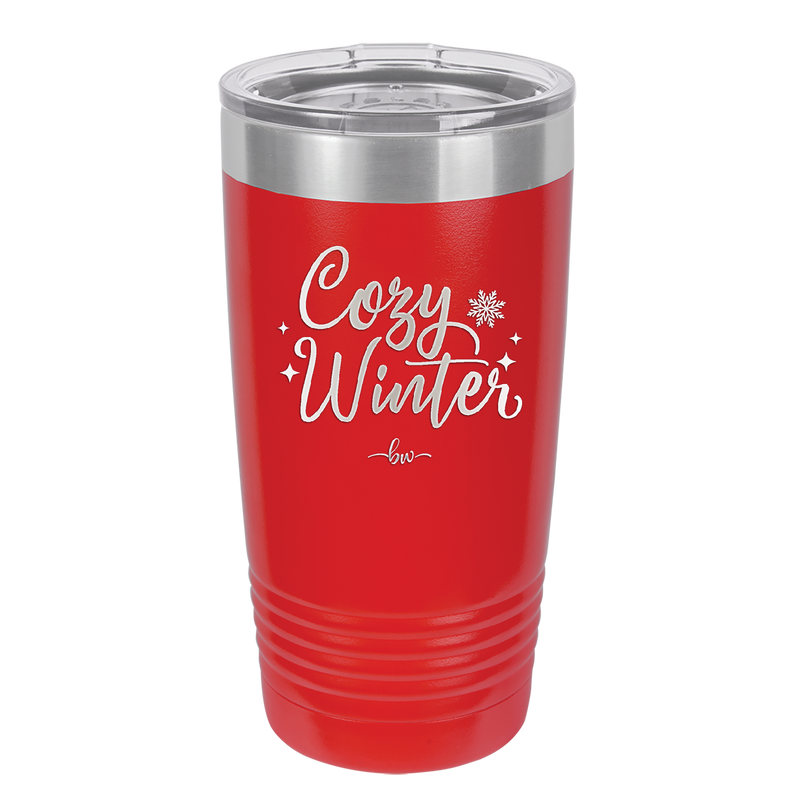 Cozy Winter - Laser Engraved Stainless Steel Drinkware - 1640 -