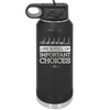 Life is Full of Important Choices Golf Clubs - Laser Engraved Stainless Steel Drinkware - 1661 -