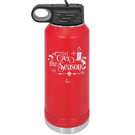 Tis the Season - Laser Engraved Stainless Steel Drinkware - 1688 -