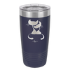 Cat Couple Cuddles - Laser Engraved Stainless Steel Drinkware - 1731 -