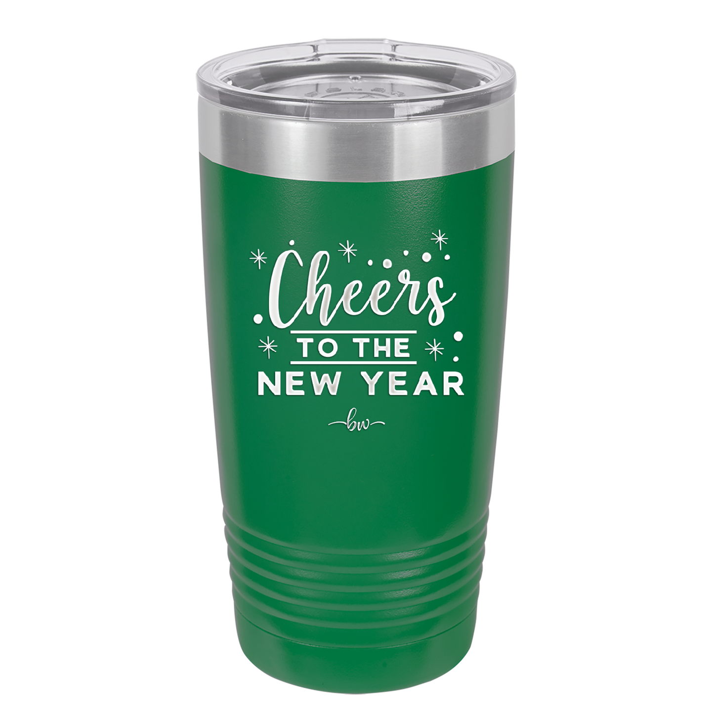 Cheers to the New Year - Laser Engraved Stainless Steel Drinkware - 1737 -