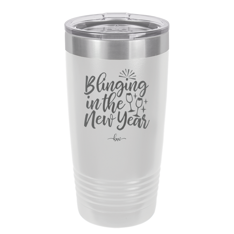 Blinging in the New Year - Laser Engraved Stainless Steel Drinkware - 1740 -