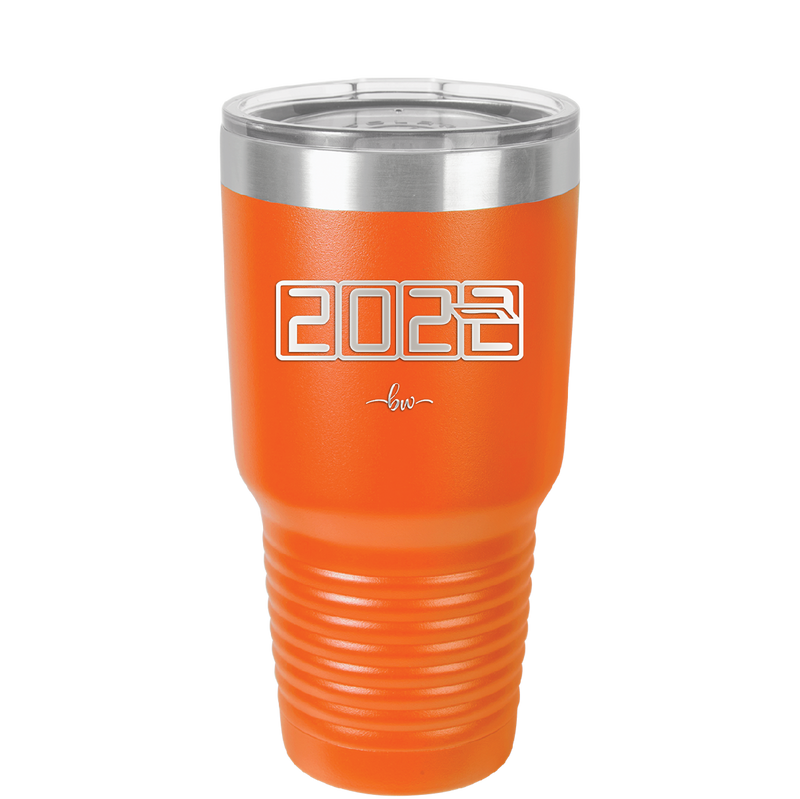 30oz 2023 countdown-  orange