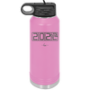 32 oz water bottle 2023 countdown-  lavender