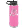 32 oz water bottle 2023 cannot be as bas as 2022, right?right? -  pink
