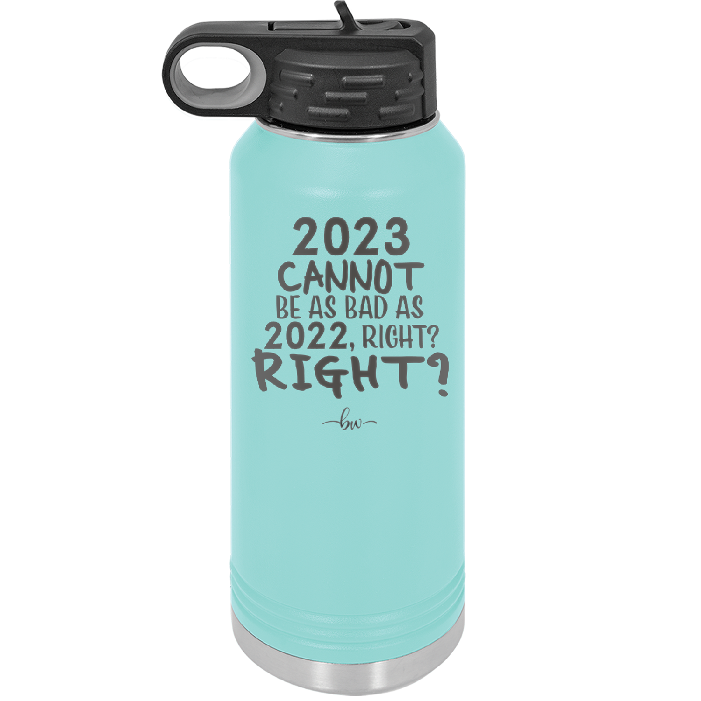 32 oz water bottle 2023 cannot be as bas as 2022, right?right? -  seafoam