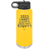 32 oz water bottle 2023 cannot be as bas as 2022, right?right? -  yellow