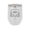 Candy Heart Hugs - Laser Engraved Stainless Steel Drinkware - 1760 -