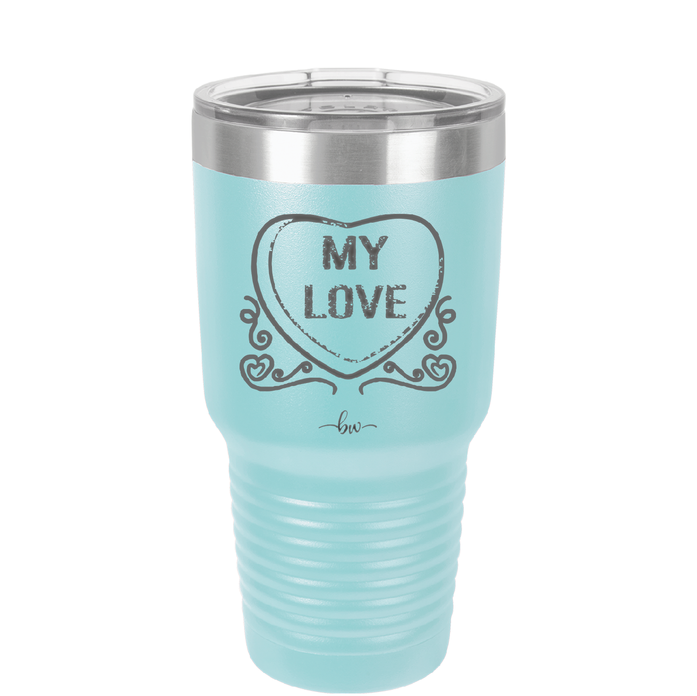 Candy Heart My Love - Laser Engraved Stainless Steel Drinkware - 1764 -