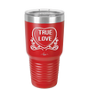 Candy Heart True Love - Laser Engraved Stainless Steel Drinkware - 1769 -
