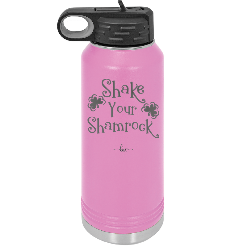 Shake Your Shamrock - Laser Engraved Stainless Steel Drinkware - 1793 -