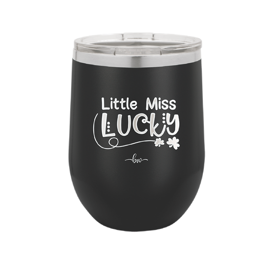 Little Miss Lucky - Laser Engraved Stainless Steel Drinkware - 1813 -