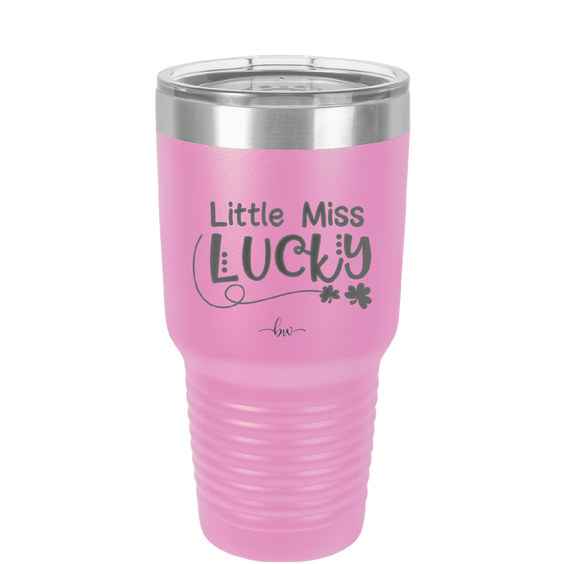 Little Miss Lucky - Laser Engraved Stainless Steel Drinkware - 1813 -
